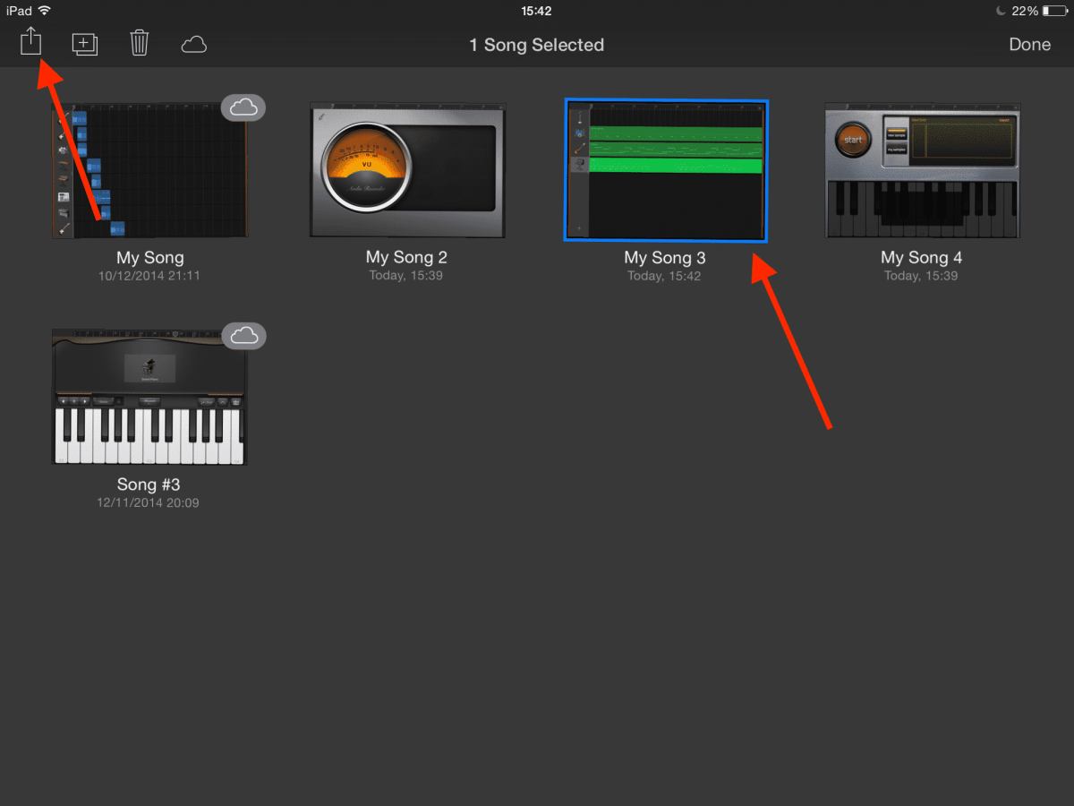 How to download songs from garageband